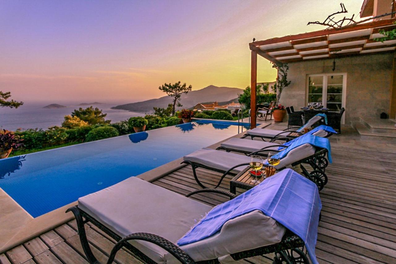 Infinity View Villa Kalkan Exteriör bild